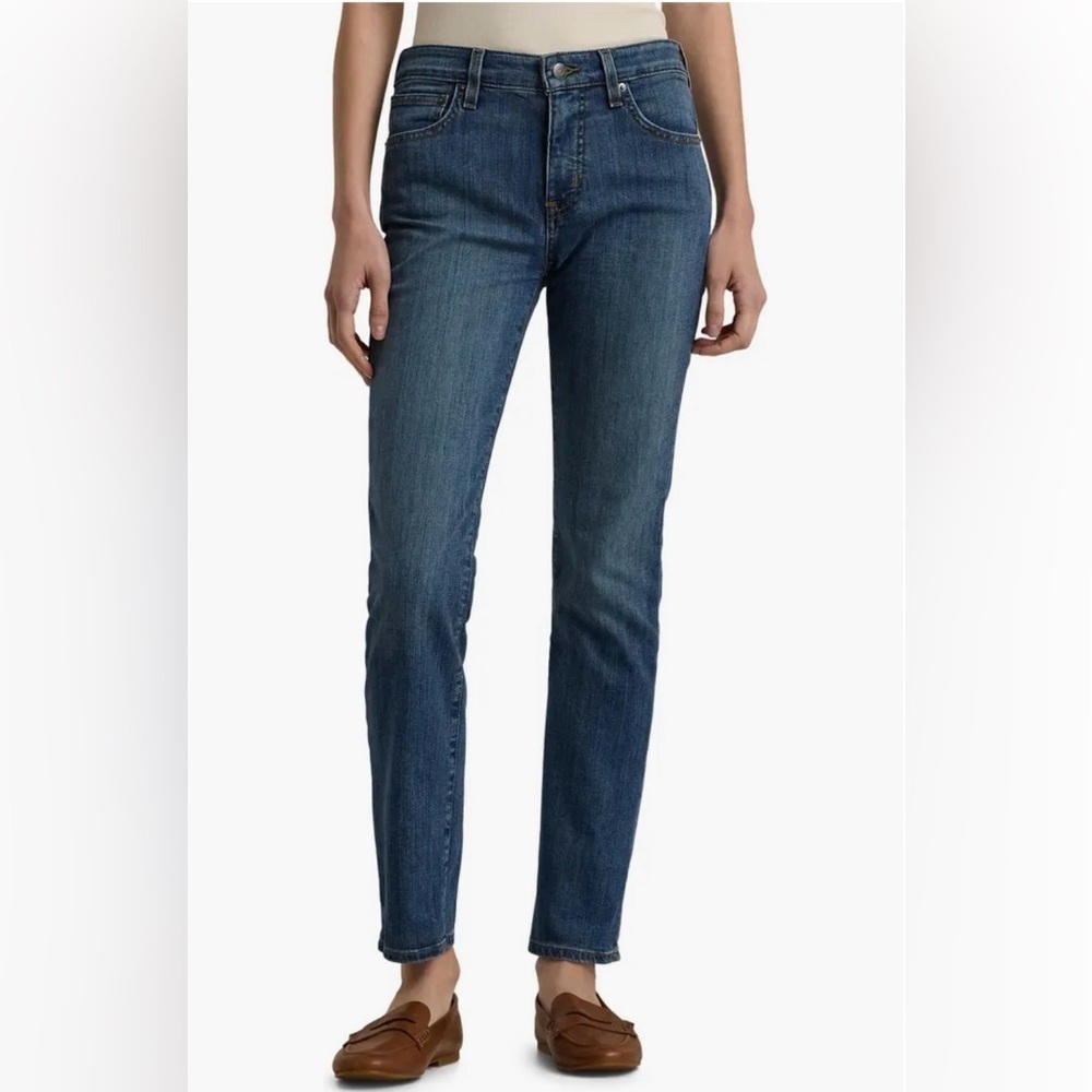 NWT Ralph Lauren Mid Rise Straight Leg Jeans - Picture 2 of 11